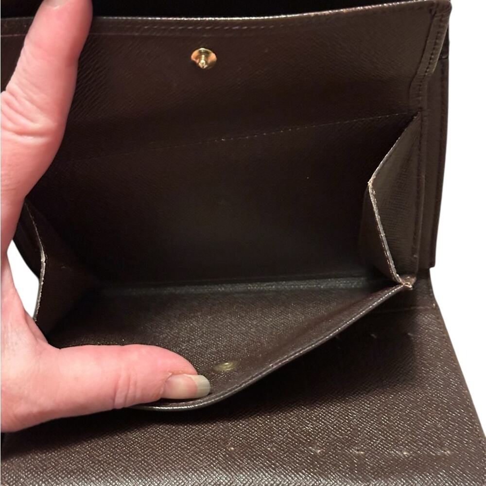 Louis Vuitton Damier Ebene Porte Tresor Etui Papier Wallet - Picture 9 of 9